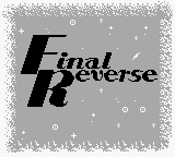 Final Reverse (Japan) Title Screen